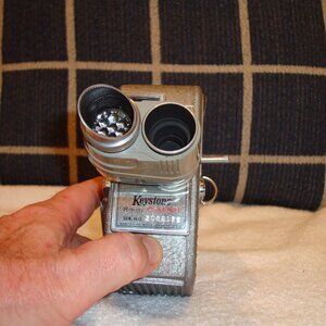 Vintage KEYSTONE K 25AX 8mm Capri. UNTESTED. GOOD CONDITION!